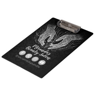 Massage Therapy Heilung Hände Energie Wellness-Cen Klemmbrett