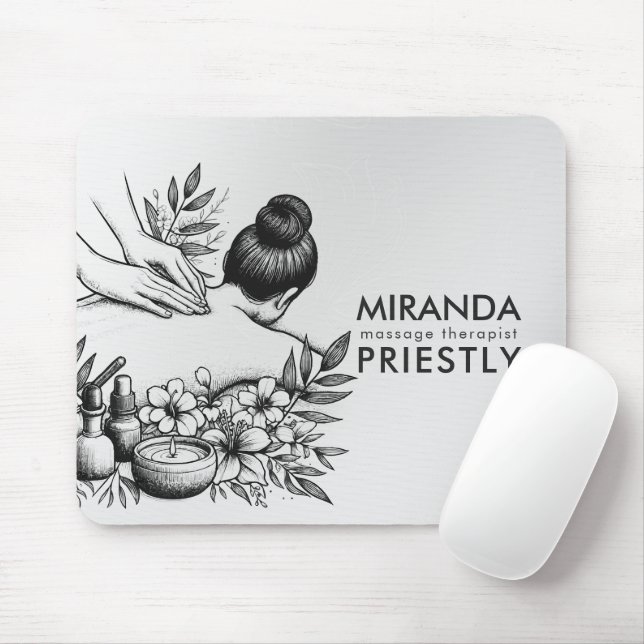 Massage Therapy Heilung Hände Energie Wellness-Cen Mousepad (Mit Mouse)