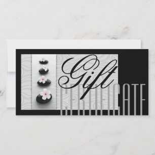 Massage Wellness-Center Geschenkgutschein Heilung Dankeskarte