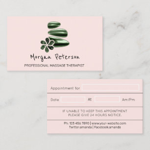 Massage Wellness-Center Wellness Beauty Green Cust Terminkarte
