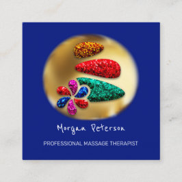 Massage Wellness-Center Wellness Blume Gold Logo S Terminkarte