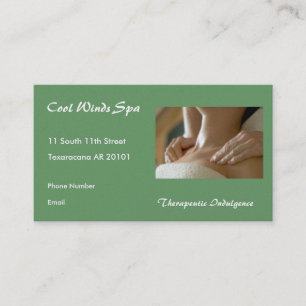 MassageHände Foto Terminkarte