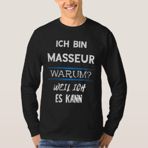 Massager Physios Massage Therapeut Orthopädie Pro T-Shirt
