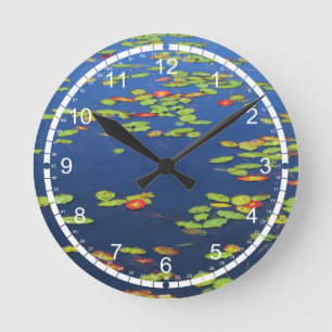 Massageräume Runde Wanduhr