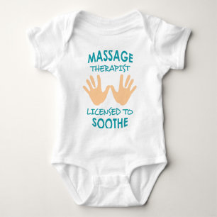 Massagetherapeut Baby Strampler