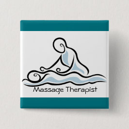 Massagetherapeut Button