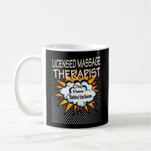 Massagetherapeut Hero Job Kaffeetasse