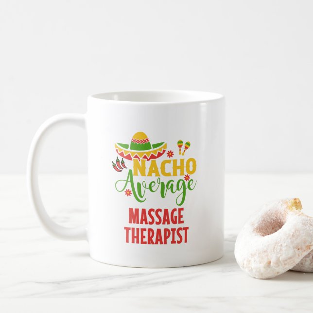 Massagetherapeut LMT Masseuse Muskel Whisperer Kaffeetasse (Mit Donut)