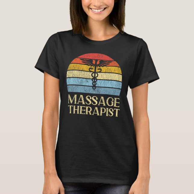 Massagetherapeut Massage Massage Massage Massage T-Shirt (Vorderseite)