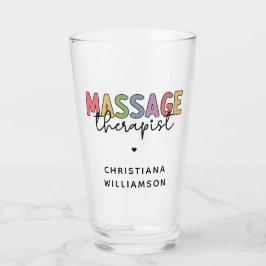 Massagetherapeut | Massagetherapeutika Geschenke Glas