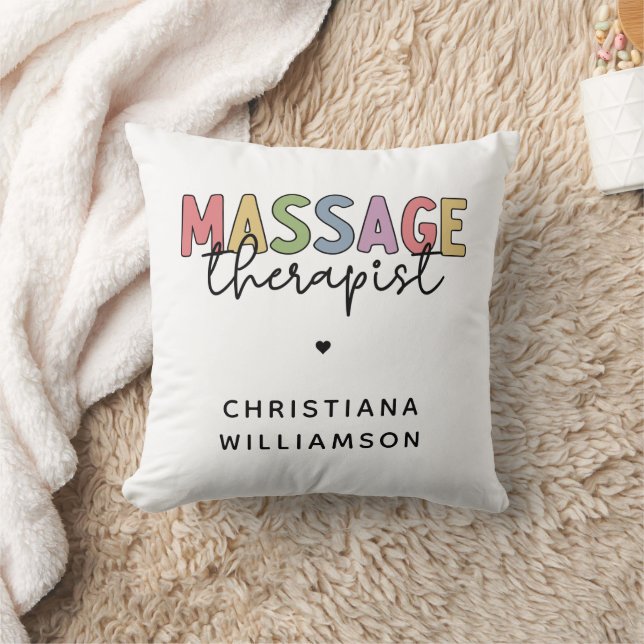 Massagetherapeut | Massagetherapeutika Geschenke Kissen (Decke)