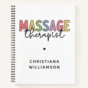 Massagetherapeut   Massagetherapeutika Geschenke Notizbuch
