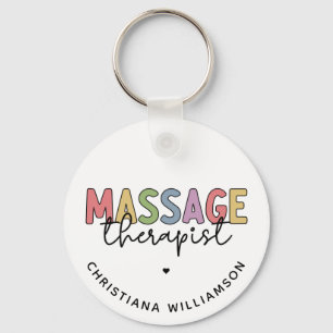 Massagetherapeut   Massagetherapeutika Geschenke Schlüsselanhänger