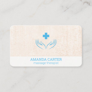 Massagetherapeut   Physiotherapeut Visitenkarte