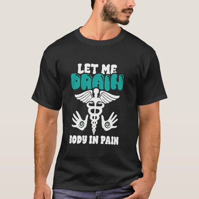Massagetherapeut PTA PT Physikalischer Therapeut P T-Shirt (Vorderseite)