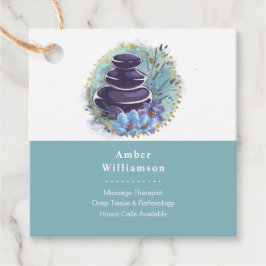 Massagetherapeut Salon Wellness-Center Stylist Zen Geschenkanhänger