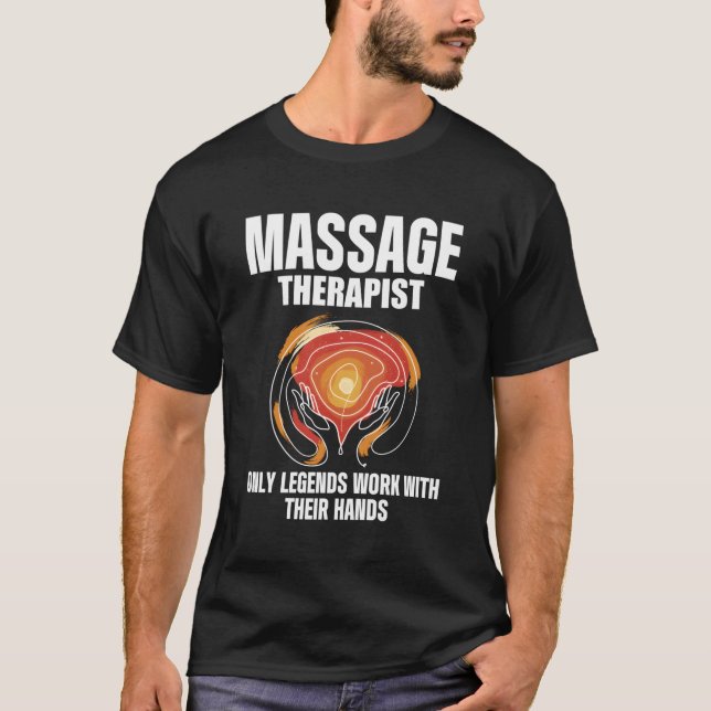 Massagetherapeut T-Shirt (Vorderseite)