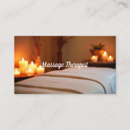 Massagetherapeut Wellness-Center Visitenkarte