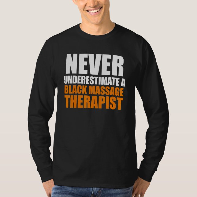 Massagetherapeut Wellness Therapie 11 T-Shirt (Vorderseite)