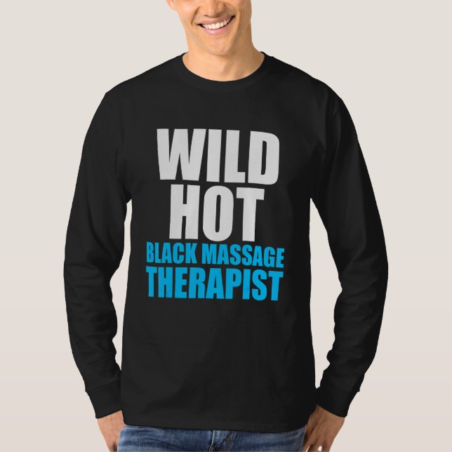 Massagetherapeut Wellness Therapie 12 T-Shirt (Vorderseite)