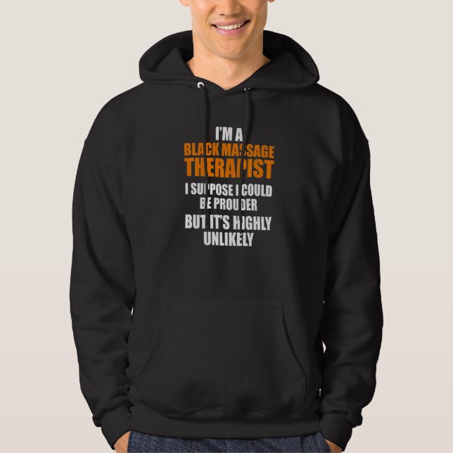 Massagetherapeut Wellness Therapie 13 Hoodie (Vorderseite)