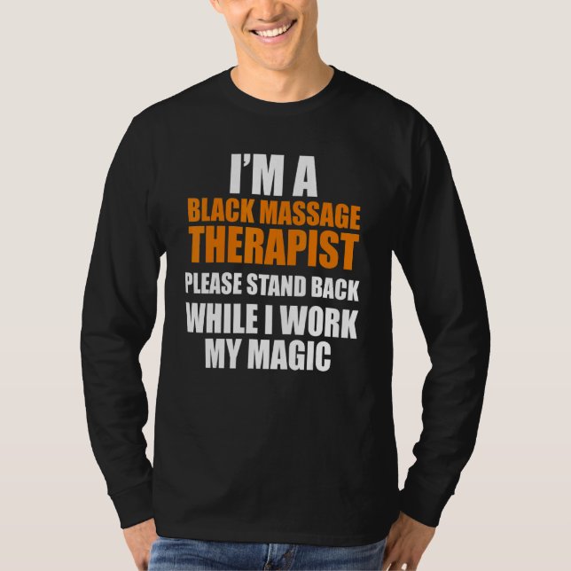 Massagetherapeut Wellness Therapie 17 T-Shirt (Vorderseite)