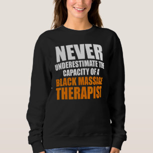Massagetherapeut Wellness Therapie 21 Sweatshirt