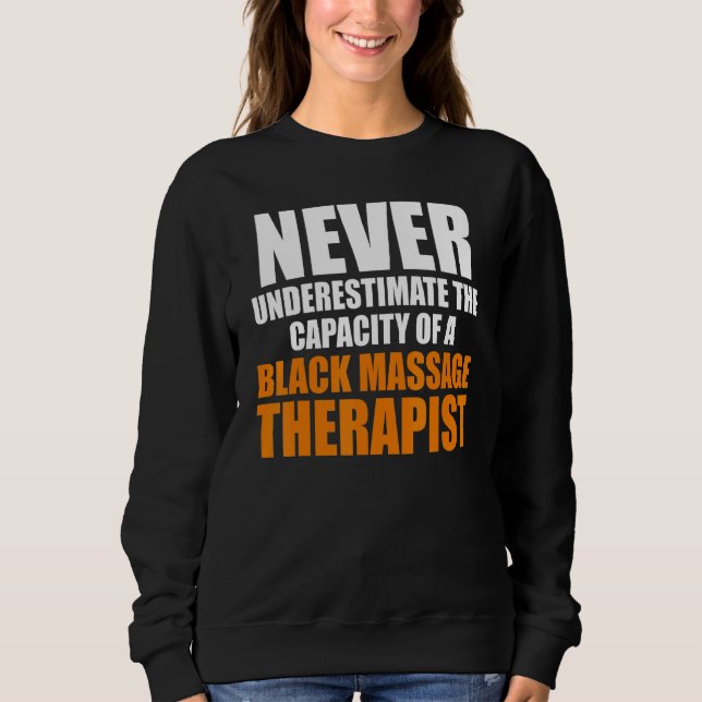 Massagetherapeut Wellness Therapie 21 Sweatshirt (Vorderseite)