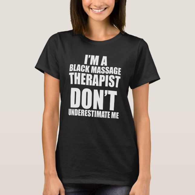 Massagetherapeut Wellness Therapie 24 T-Shirt (Vorderseite)
