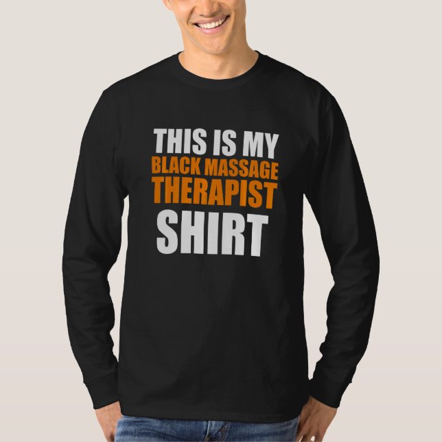 Massagetherapeut Wellness Therapie 30 T-Shirt (Vorderseite)
