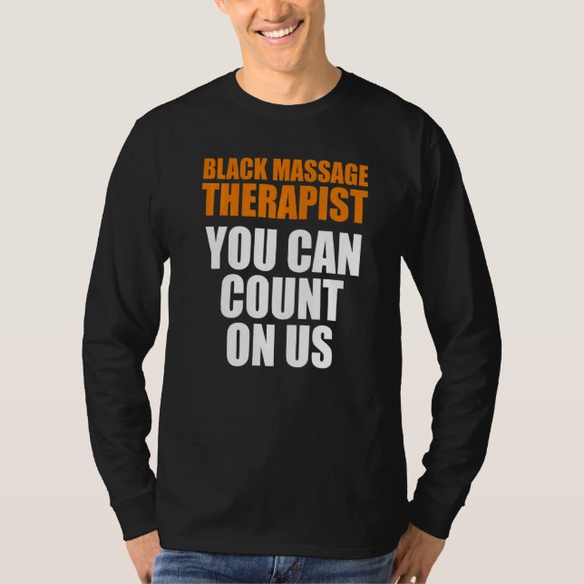 Massagetherapeut Wellness Therapie 34 T-Shirt (Vorderseite)