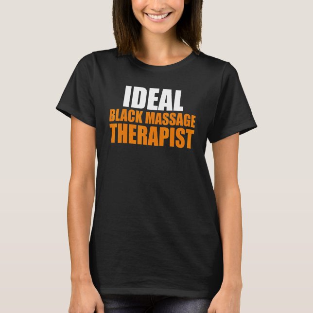 Massagetherapeut Wellness Therapie 34 T-Shirt (Vorderseite)