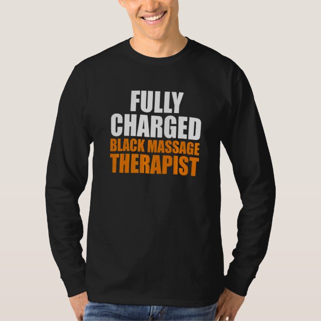 Massagetherapeut Wellness Therapie 3 T-Shirt (Vorderseite)