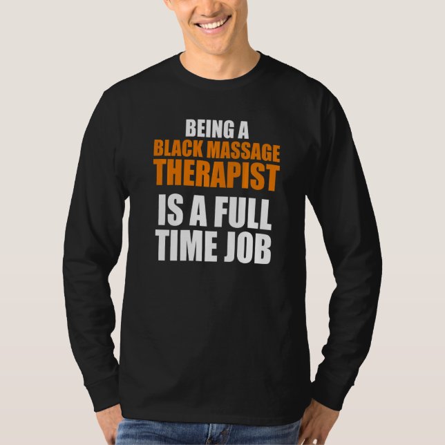 Massagetherapeut Wellness Therapie 5 T-Shirt (Vorderseite)