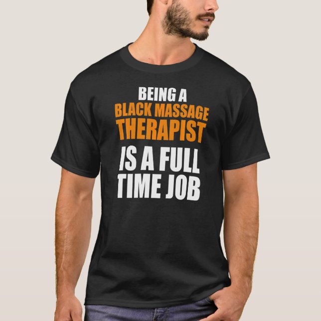 Massagetherapeut Wellness Therapie 5 T-Shirt (Vorderseite)