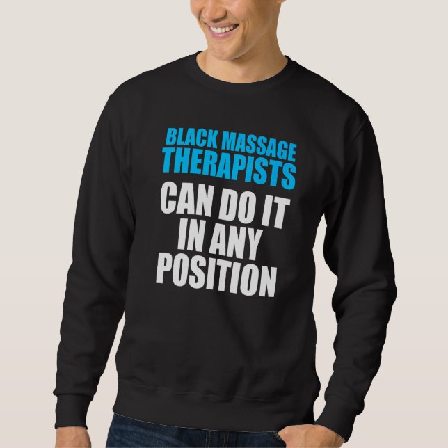 Massagetherapeut Wellness Therapie 6 Sweatshirt (Vorderseite)