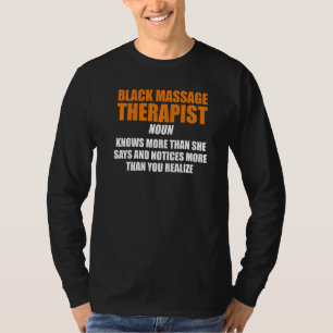 Massagetherapeut Wellness Therapie 8 T-Shirt