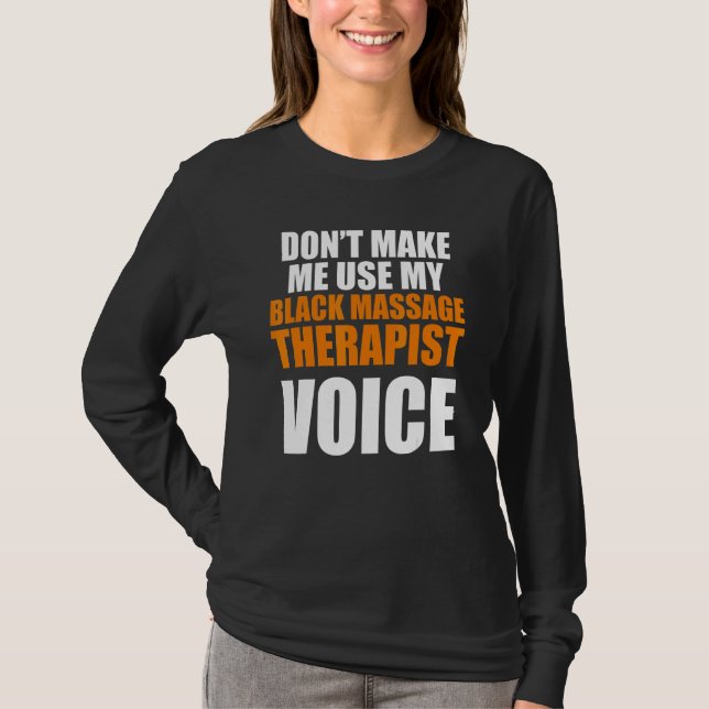 Massagetherapeut Wellness Therapie 9 T-Shirt (Vorderseite)