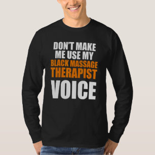 Massagetherapeut Wellness Therapie 9 T-Shirt