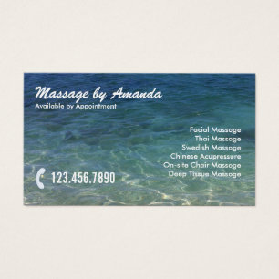 Massagetherapie für den blauen Ozean