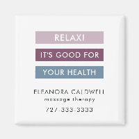 Massagetherapie Moderne Streifen Markierung Linie