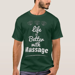 Massagetherapie verbessert Lebensqualität T-Shirt