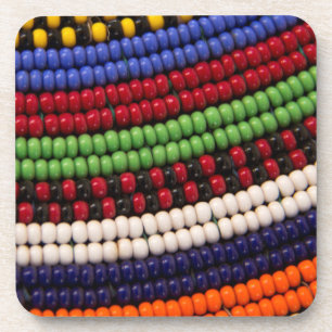 Massai Tribal Beat Pattern Getränkeuntersetzer