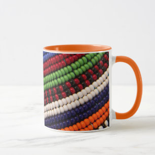 Massai Tribal Beat Pattern Tasse