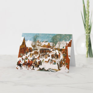 Massaker der Unschuldige durch Pieter Bruegel Karte