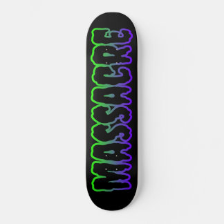 Massaker: Logo-Skateboard-Deck Skateboard