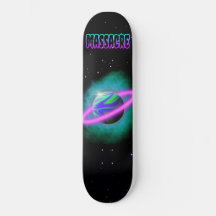 Massaker: Planet Slime Skateboard Deck