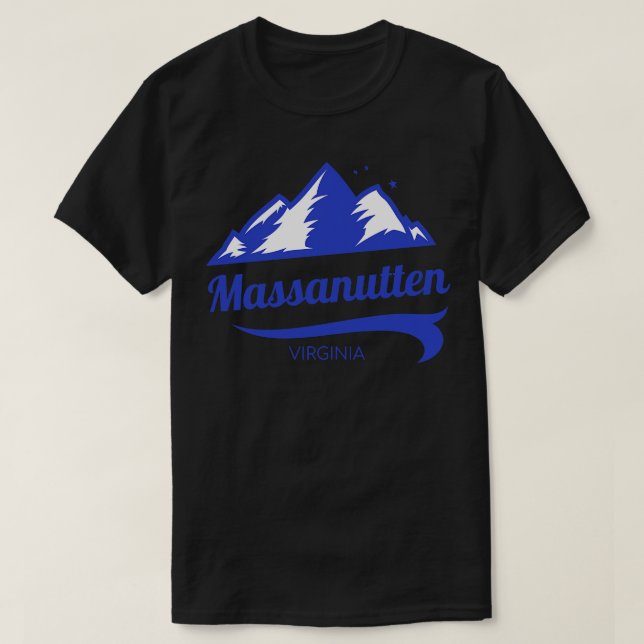 Massanutten ski Virginia 1 T-Shirt (Design vorne)