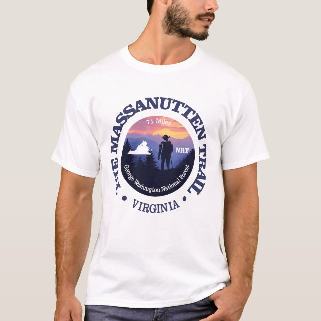 Massanuttenweg (rd2) T-Shirt (Vorderseite)