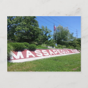 Massapequa Park Long Island Postkarte